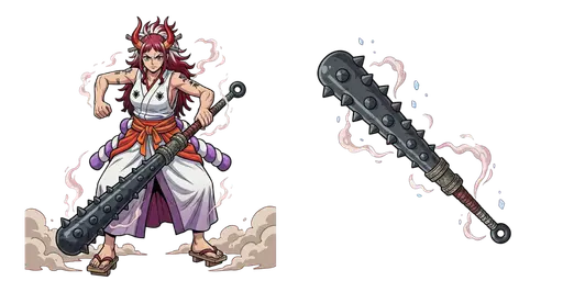 Yamato & Kagamiyama Kanabo Custom Cursor — One Piece Cursors – Straw Hat Crew & Grand Line Legends