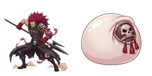 Charlotte Katakuri & Mogura Spear Custom Cursor — One Piece Cursors – Straw Hat Crew & Grand Line Legends