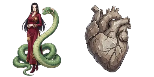 Boa Hancock & Slave Arrow Custom Cursor — One Piece Cursors – Straw Hat Crew & Grand Line Legends