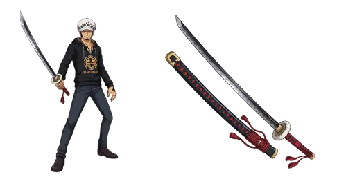 Trafalgar Law & Kikoku Sword Custom Cursor — One Piece Cursors – Straw Hat Crew & Grand Line Legends