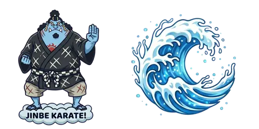 Jinbe – Knight of the Sea Custom Cursor — One Piece Cursors – Straw Hat Crew & Grand Line Legends