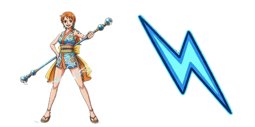Nami & Sorcery Clima-Tact Custom Cursor — One Piece Cursors – Straw Hat Crew & Grand Line Legends