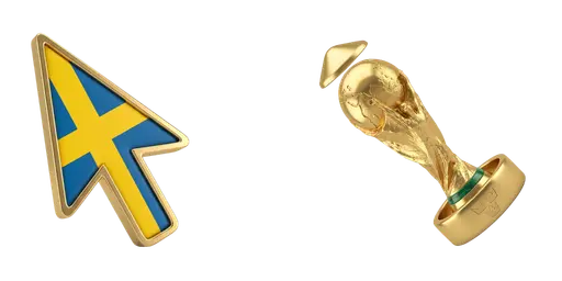 Sweden World Cup 2026 Custom Cursor — FIFA World Cup 2026 Custom Cursor Collection