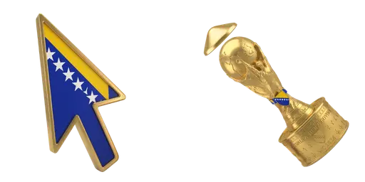 Bosnia & Herzegovina World Cup 2026 Custom Cursor — FIFA World Cup 2026 Custom Cursor Collection