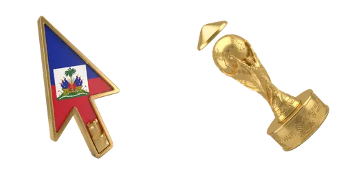 Haiti World Cup 2026 Custom Cursor — FIFA World Cup 2026 Custom Cursor Collection