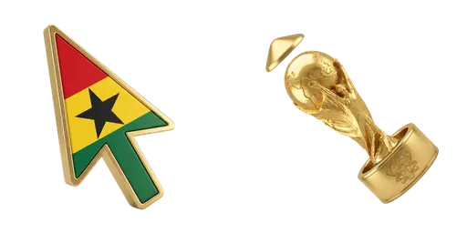 Ghana World Cup 2026 Custom Cursor — FIFA World Cup 2026 Custom Cursor Collection