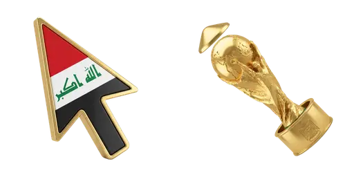 Iraq World Cup 2026 Custom Cursor — FIFA World Cup 2026 Custom Cursor Collection