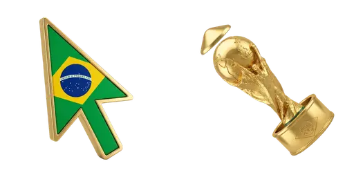 Brazil World Cup 2026 Custom Cursor — FIFA World Cup 2026 Custom Cursor Collection