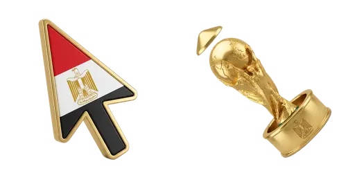 Egypt Football Team Cursor for FIFA World Cup 2026 — FIFA World Cup 2026 Custom Cursor Collection