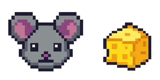 Lunar New Year Pixel Rat Cursors — Lunar New Year Pixel Zodiac Cursors Collection