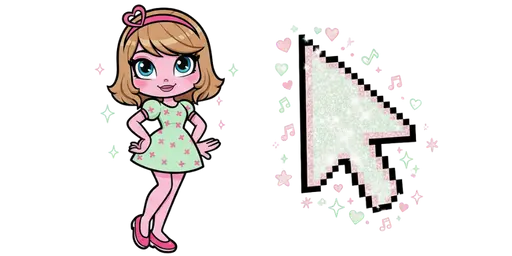 Moshi Monsters Serena Cursor — Moshi Monsters cursors collection
