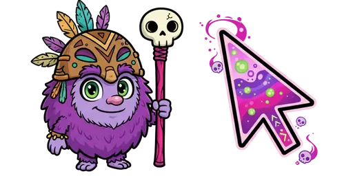 Moshi Monsters Big Bad Bill Cursor — Moshi Monsters cursors collection