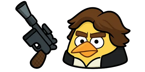 Angry Birds Han Solo Cursor — Angry Birds Cursors Collection