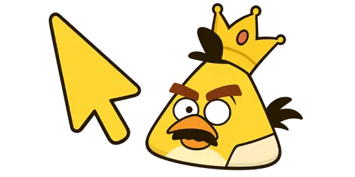 Angry Birds Freddie Mercury Cursor — Angry Birds Cursors Collection