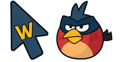 Angry Birds Wingman Cursor — Angry Birds Cursors Collection