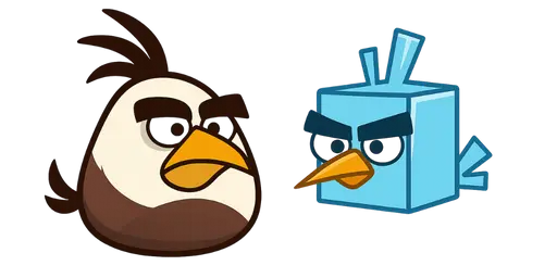 Angry Birds Mighty Eagle and Space Eagle Cursor — Angry Birds Cursors Collection