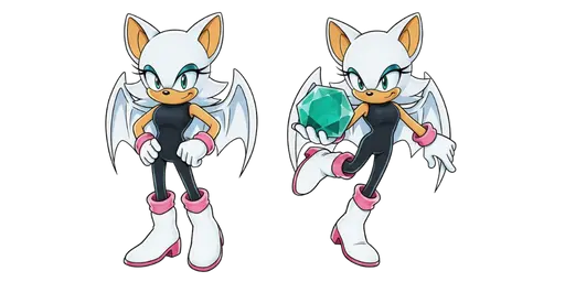 Sonic Rouge the Bat Cursor — Sonic Cursors Collection