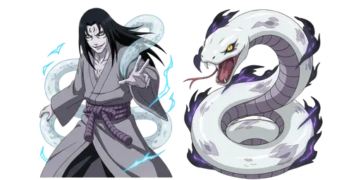 Naruto Orochimaru Cursor — Naruto Cursors Collection