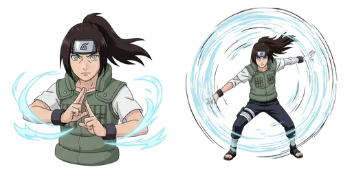 Naruto Neji Hyuga Cursor — Naruto Cursors Collection