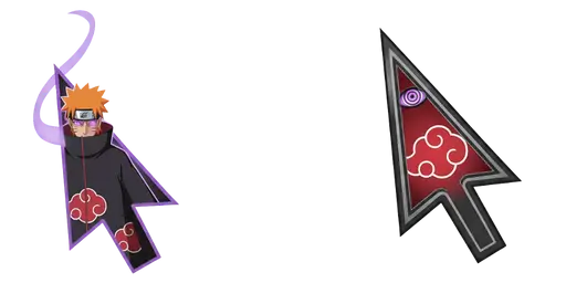 Naruto Deva Path Akatsuki Cursor — Naruto Cursors Collection