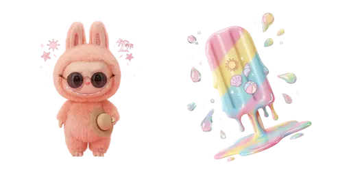 Labubu & Melting Popsicle Custom Cursor — Labubu Custom Cursors – The Full Collection | CoolStyles