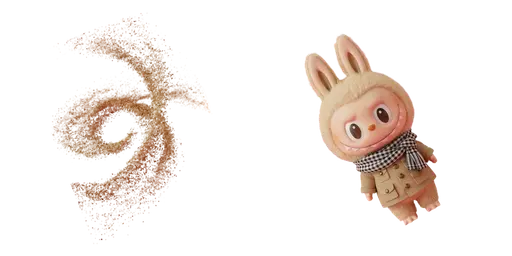 Labubu & Blowing Sand Custom Cursor — Labubu Custom Cursors – The Full Collection | CoolStyles
