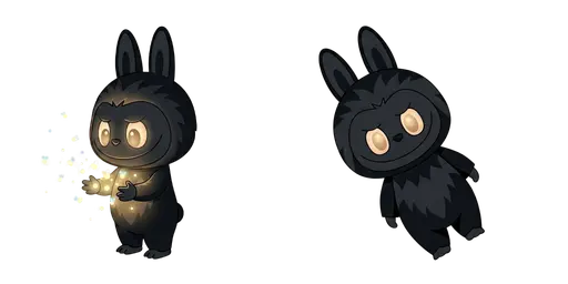 Labubu & Floating Pink Bow Custom Cursor — Labubu Custom Cursors – The Full Collection | CoolStyles