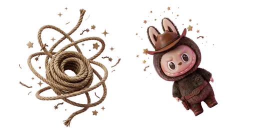 Labubu & Spinning Lasso Custom Cursor — Labubu Custom Cursors – The Full Collection | CoolStyles