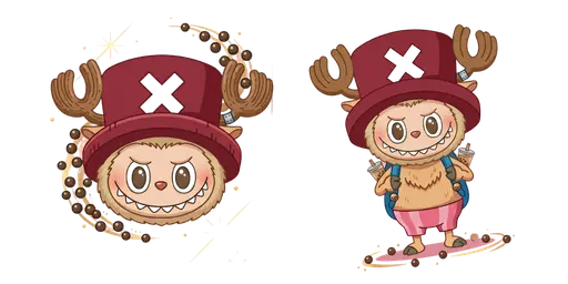 One Piece Tony Chopper x Labubu Cursor — Labubu Custom Cursors – The Full Collection | CoolStyles