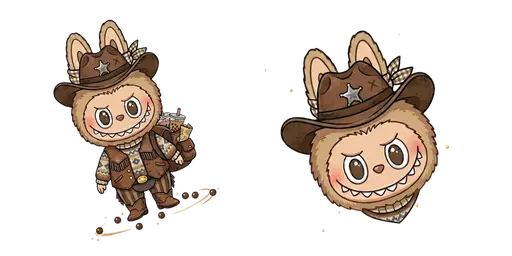 Labubu Vintage Cowboy Cursor — Labubu Custom Cursors – The Full Collection | CoolStyles