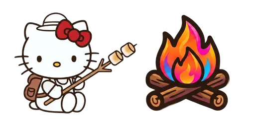 Hello Kitty and Marshmallow Cursor — Hello Kitty Cursor Pack – Free Cute Mouse Cursors | CoolStyles