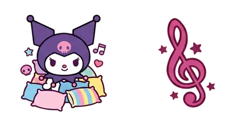 Baku and Pillow Fort Cursor — My Melody Universe Cursor Pack – Free Kawaii Mouse Cursors | CoolStyles