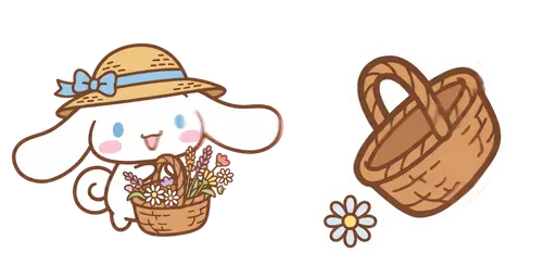 Cinnamoroll Cottagecore Cursor — Cinnamoroll Cursor Pack – Cute Aesthetic Mouse Cursors