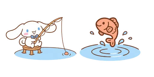 Cinnamoroll Lakeside Fishing Cursor — Cinnamoroll Cursor Pack – Cute Aesthetic Mouse Cursors