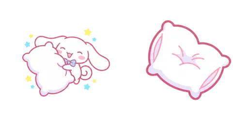 Cinnamoroll Pillow Hug Cursor — Cinnamoroll Cursor Pack – Cute Aesthetic Mouse Cursors