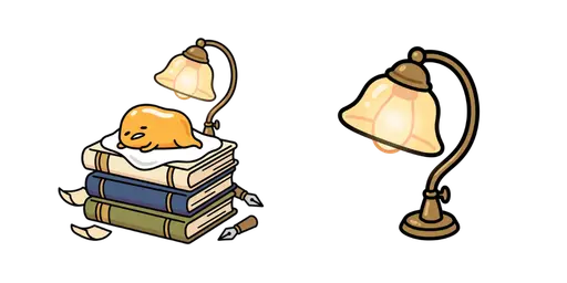 Gudetama Dark Academia Cursor — Gudetama Cursor Pack – Cute Aesthetic Mouse Cursors