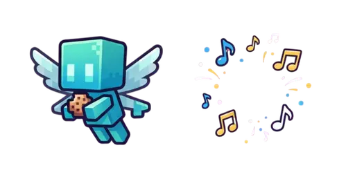 Minecraft Allay Dancing Float Cursor — Minecraft Mobs Cursor Pack