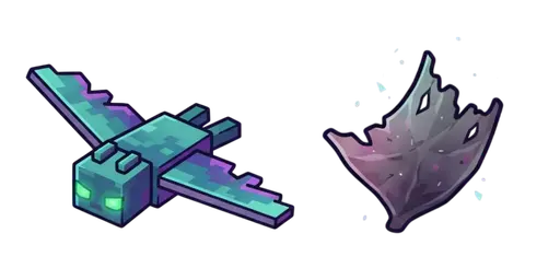 Minecraft Phantom Swoop Night Cursor — Minecraft Mobs Cursor Pack