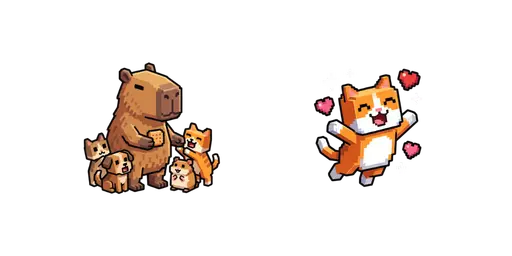 Roblox Capybara & Hungry Pets Cursor — Roblox Grow a Garden Cursor Pack