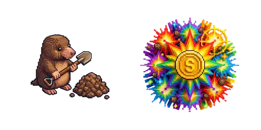 Roblox Mole & Sheckle Dig Cursor — Roblox Grow a Garden Cursor Pack