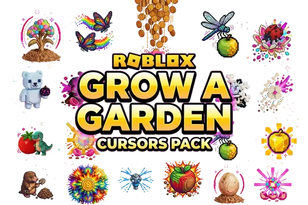 Roblox Grow a Garden Cursor Pack
