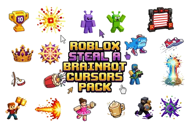 Roblox Steal a Brainrot Cursor Pack