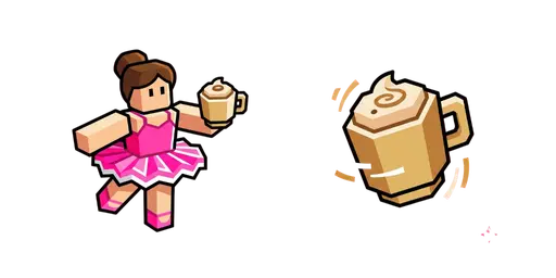 Roblox Ballerina Cappuccina Spin Cursor — Roblox Steal a Brainrot Cursor Pack