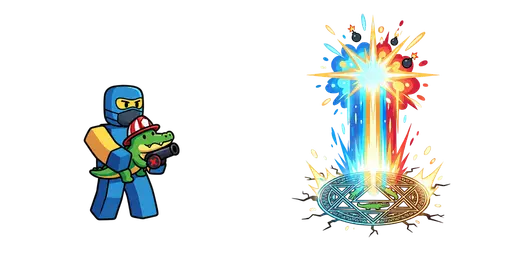 Roblox Bombardiro Crocodilo Fly Cursor — Roblox Steal a Brainrot Cursor Pack