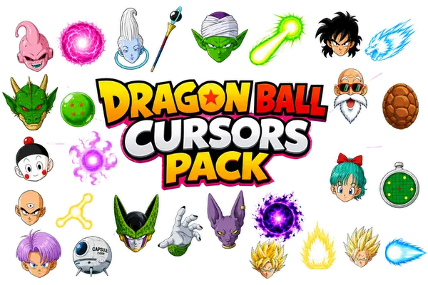 Dragon Ball Cursors Pack