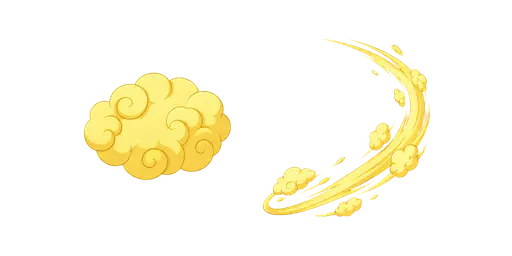 Dragon Ball Flying Nimbus Cursor — Dragon Ball Cursors Pack
