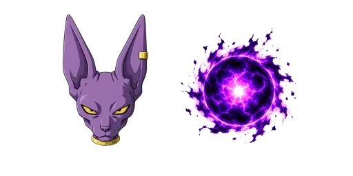 Dragon Ball beerus-and-hakai Cursor — Dragon Ball Cursors Pack