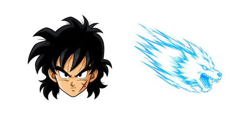 Dragon Ball Yamcha & Wolf Fang Fist Cursor — Dragon Ball Cursors Pack