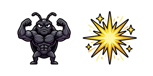 Larval Brown Dung Ball Proud Cursor — Larva Cursors Pack