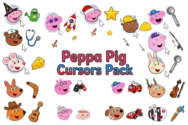 Peppa Pig Cursors Pack
